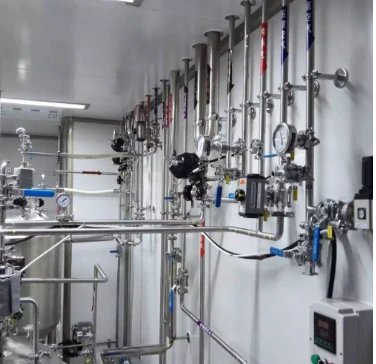 Stainless steel piping for purified water Stainless steel piping for purified water