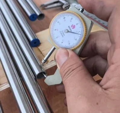 Wall thickness test Wall thickness test